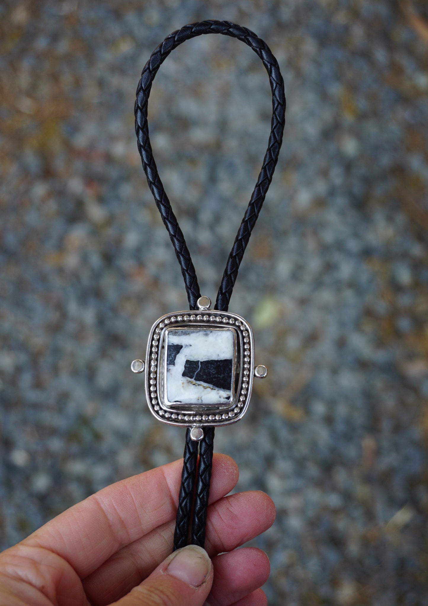 Bolo Tie (White Buffalo)
