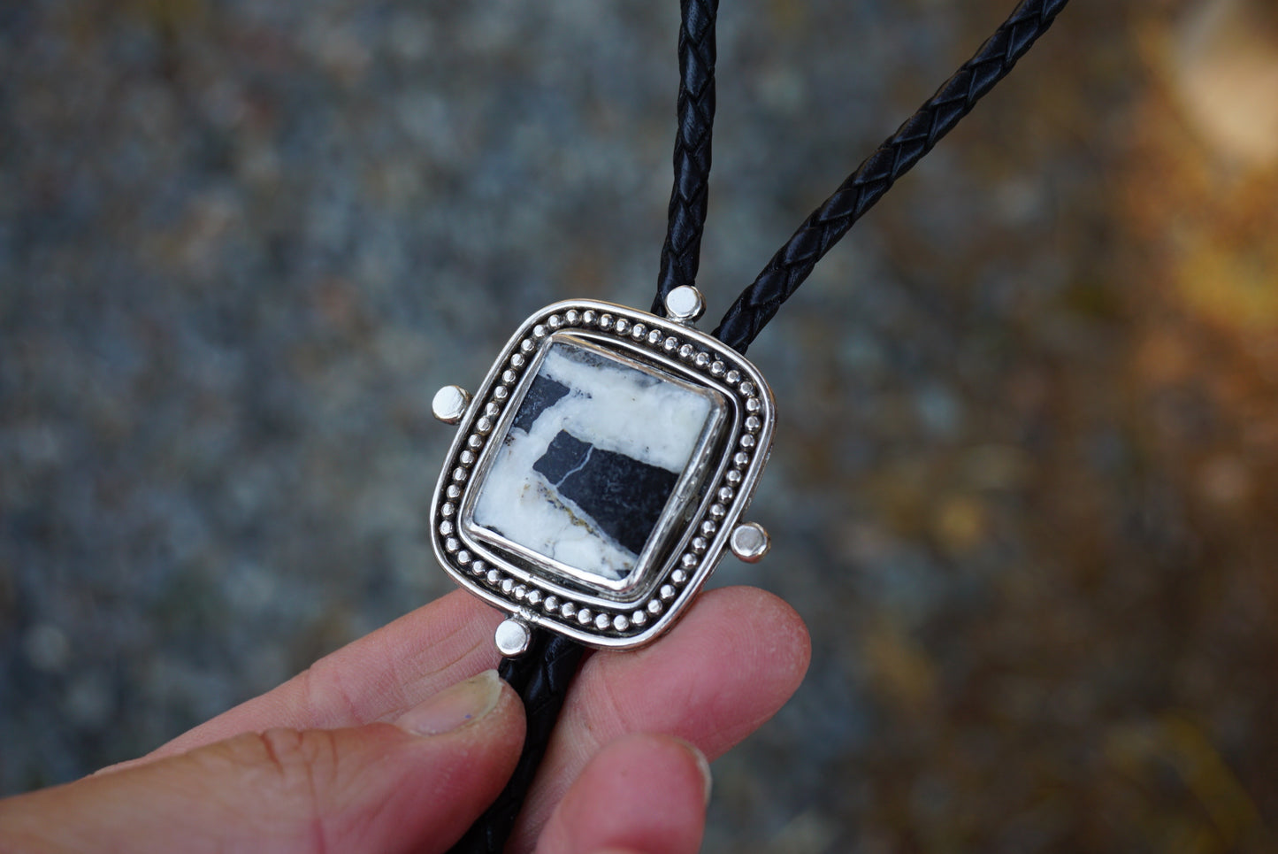 Bolo Tie (White Buffalo)