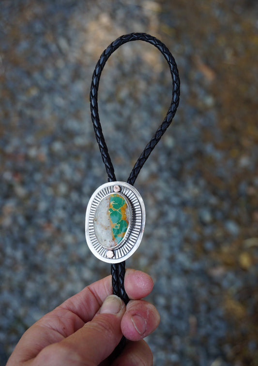 Sundial Bolo Tie (Royston Ribbon)