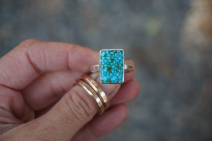 Gold & Silver Stacker Ring (Size 7)