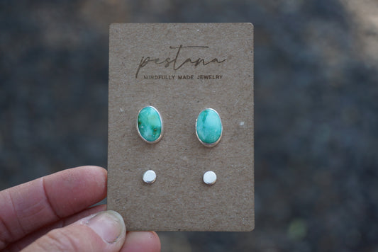 Turquoise Stud Set (Emerald Valley)