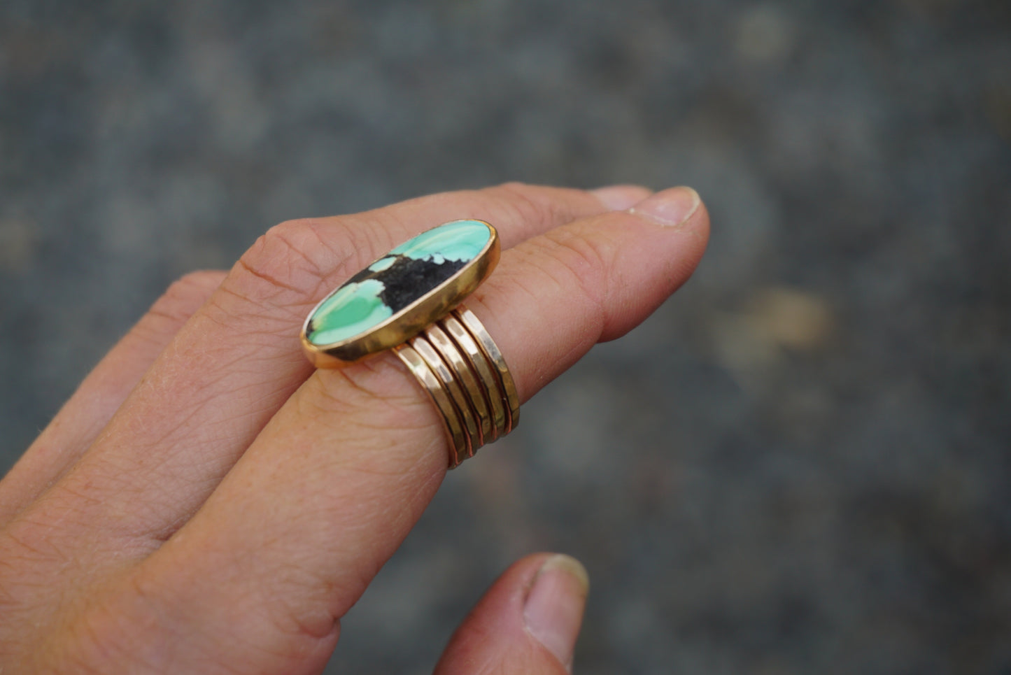 Gold Filled Stacker Ring (Size 6.5)