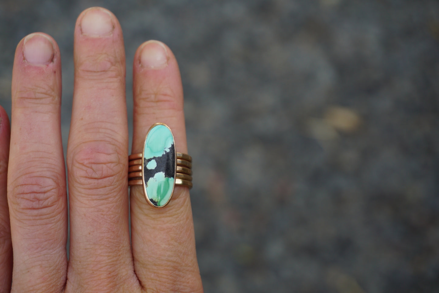 Gold Filled Stacker Ring (Size 6.5)