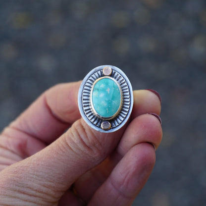 Small Sundial Ring (size 8)