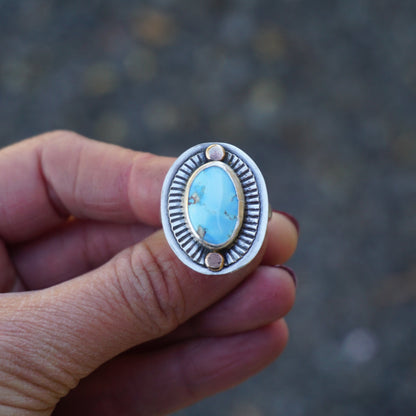 Small Sundial Ring (size 8.5)