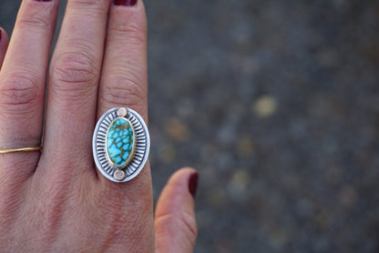 Small Sundial Ring (size 6)
