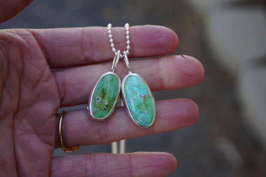 Turquoise Wrap Necklace (Sonoran Gold)