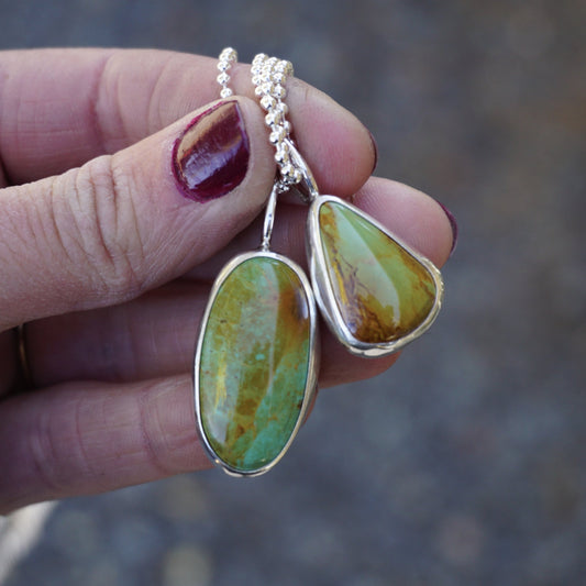 Turquoise Wrap Necklace (Evans)