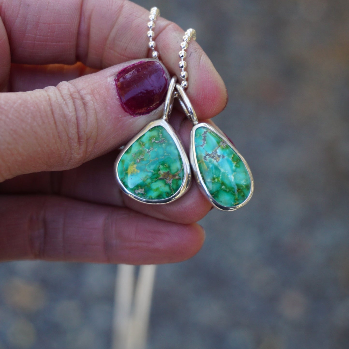 Turquoise Wrap Necklace (Sonoran Gold)