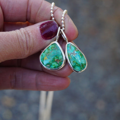 Turquoise Wrap Necklace (Sonoran Gold)