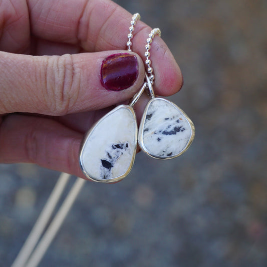 Turquoise Wrap Necklace (White Buffalo)
