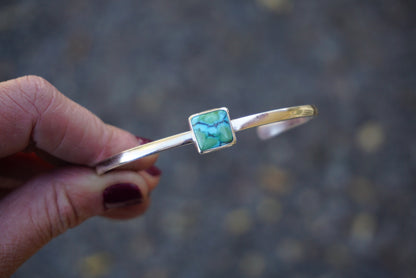 Stamped Cuff Bracelet (Sonoran Gold)