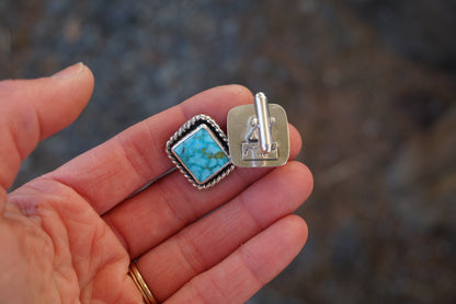 Turquoise Cufflink (Kingman)