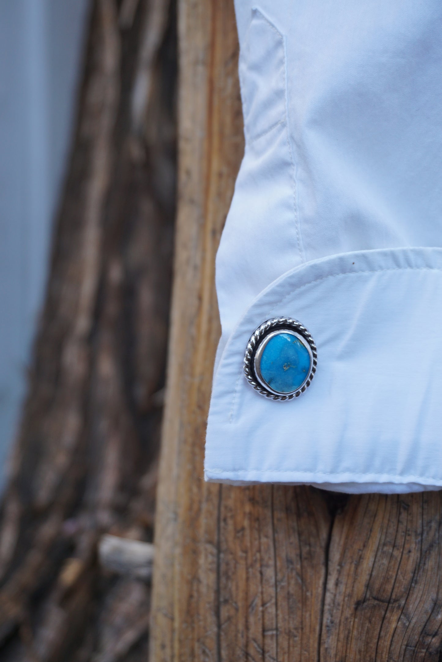 Turquoise Cufflink (Sleeping Beauty)