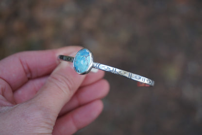 Stamped Cuff Bracelet (Golden Hill)