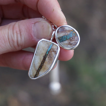 Turquoise Wrap Necklace (Royston Ribbon)