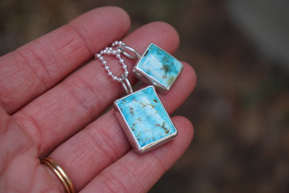 Turquoise Wrap Necklace (Kingman)