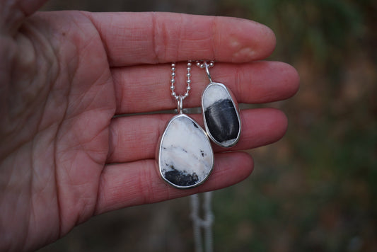 Turquoise Wrap Necklace (White Buffalo)