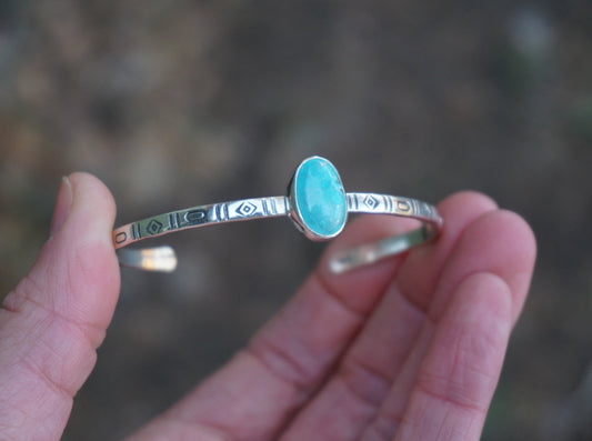Stamped Cuff Bracelet (Royston)