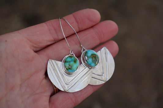 Chevron Danglers (Sonoran Gold)