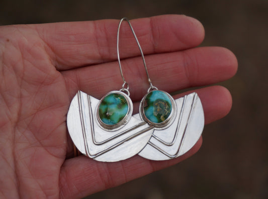 Chevron Danglers (Sonoran Gold)