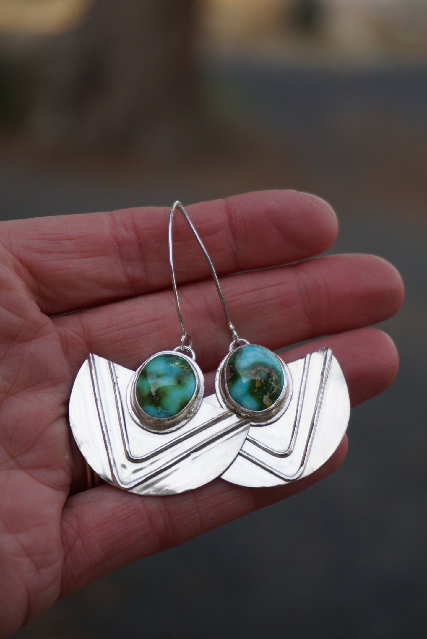 Chevron Danglers (Sonoran Gold)