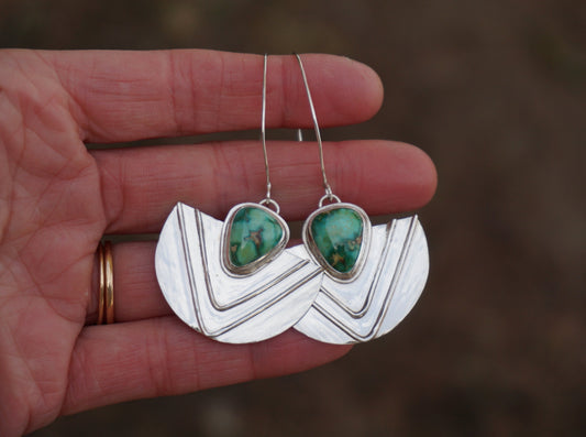 Chevron Danglers (Sonoran Gold)