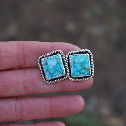 Turquoise Cufflink (Kingman)