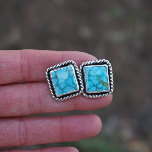 Turquoise Cufflink (Kingman)
