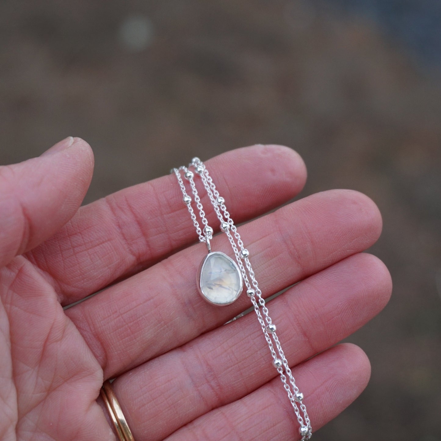 Moonstone Jewelry Set