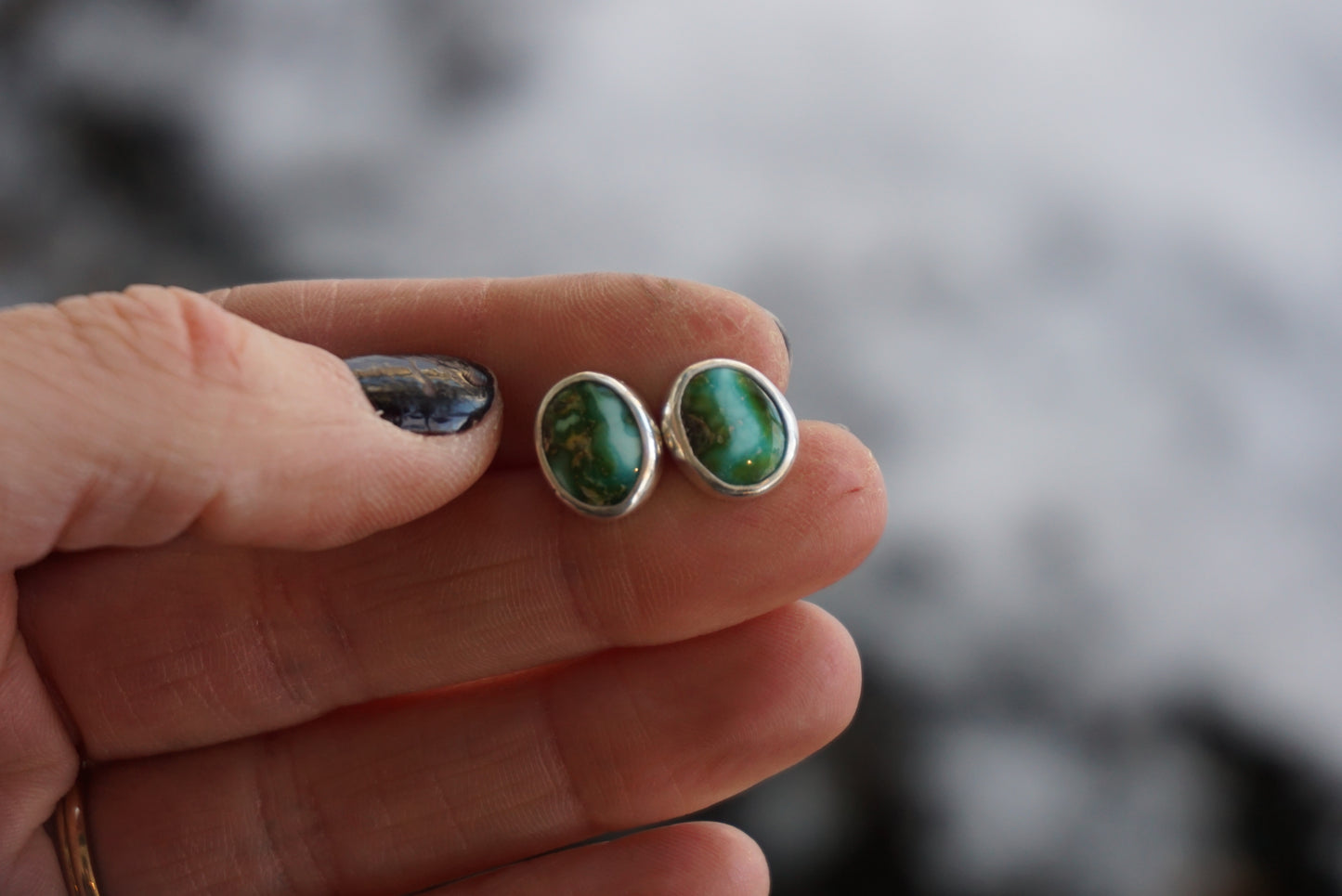 Stud Earrings (Sonoran Gold)