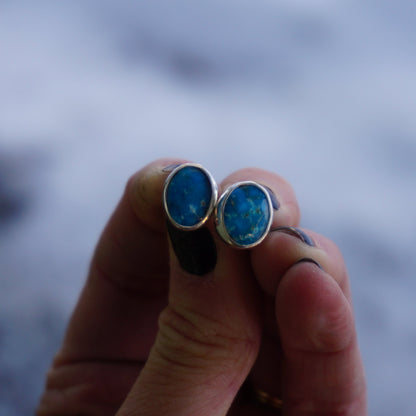 Stud Earrings (Sleeping Beauty)