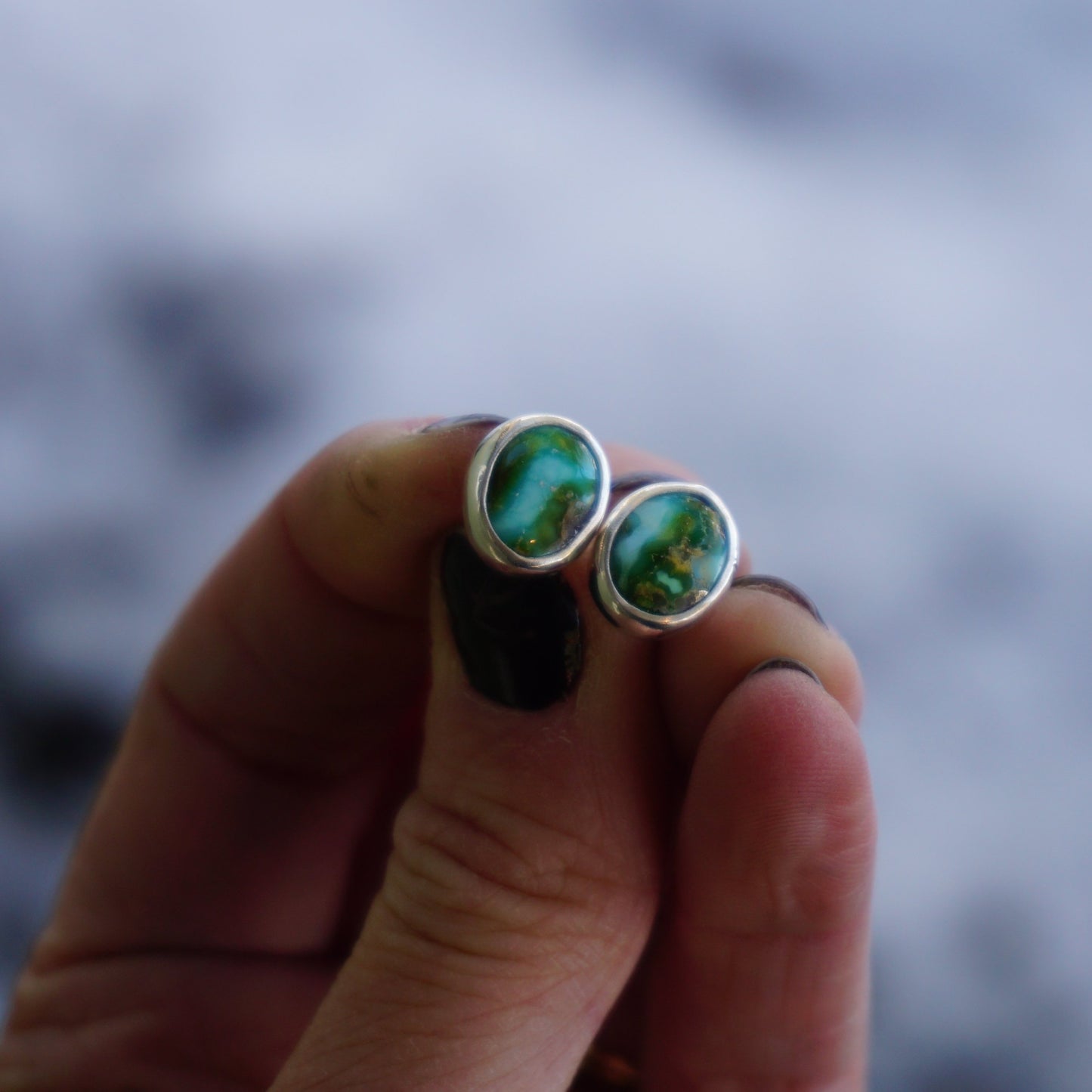 Stud Earrings (Sonoran Gold)