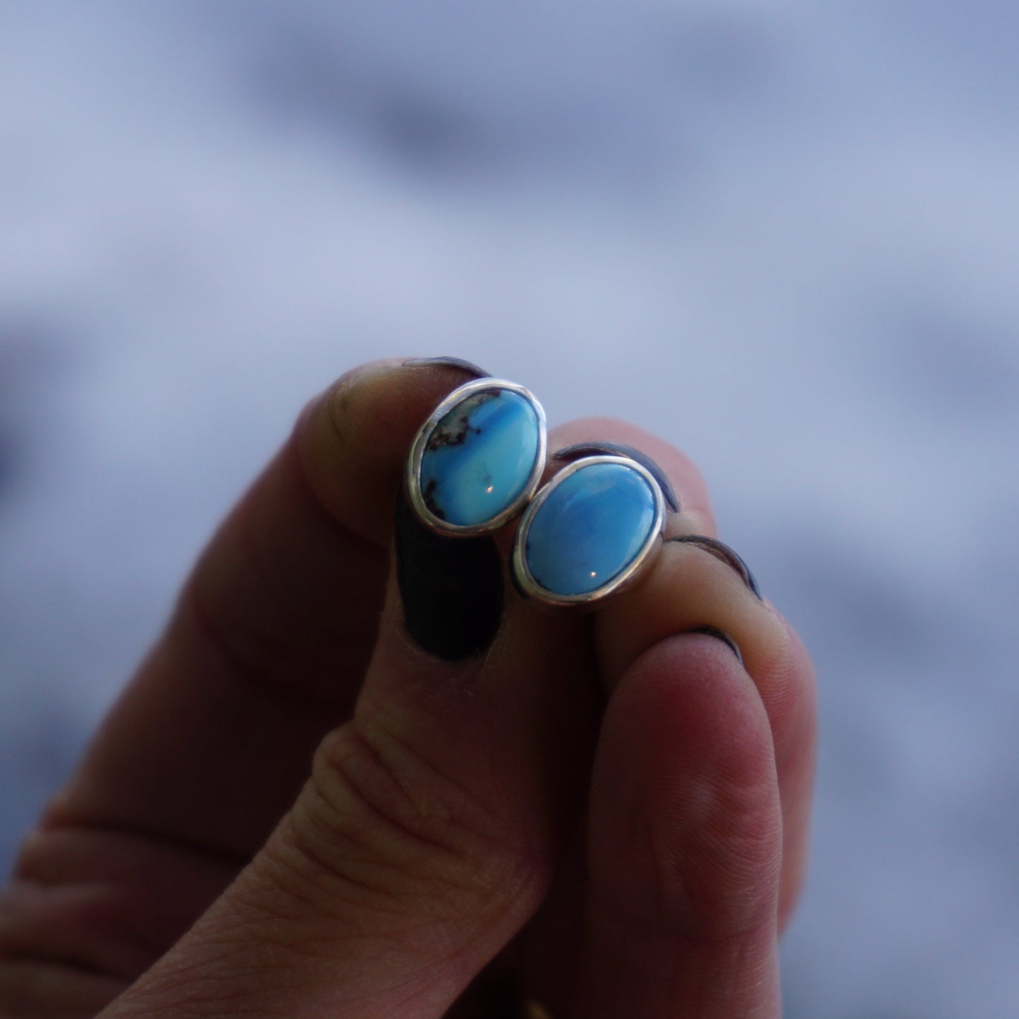 Stud Earrings (Golden Hill)