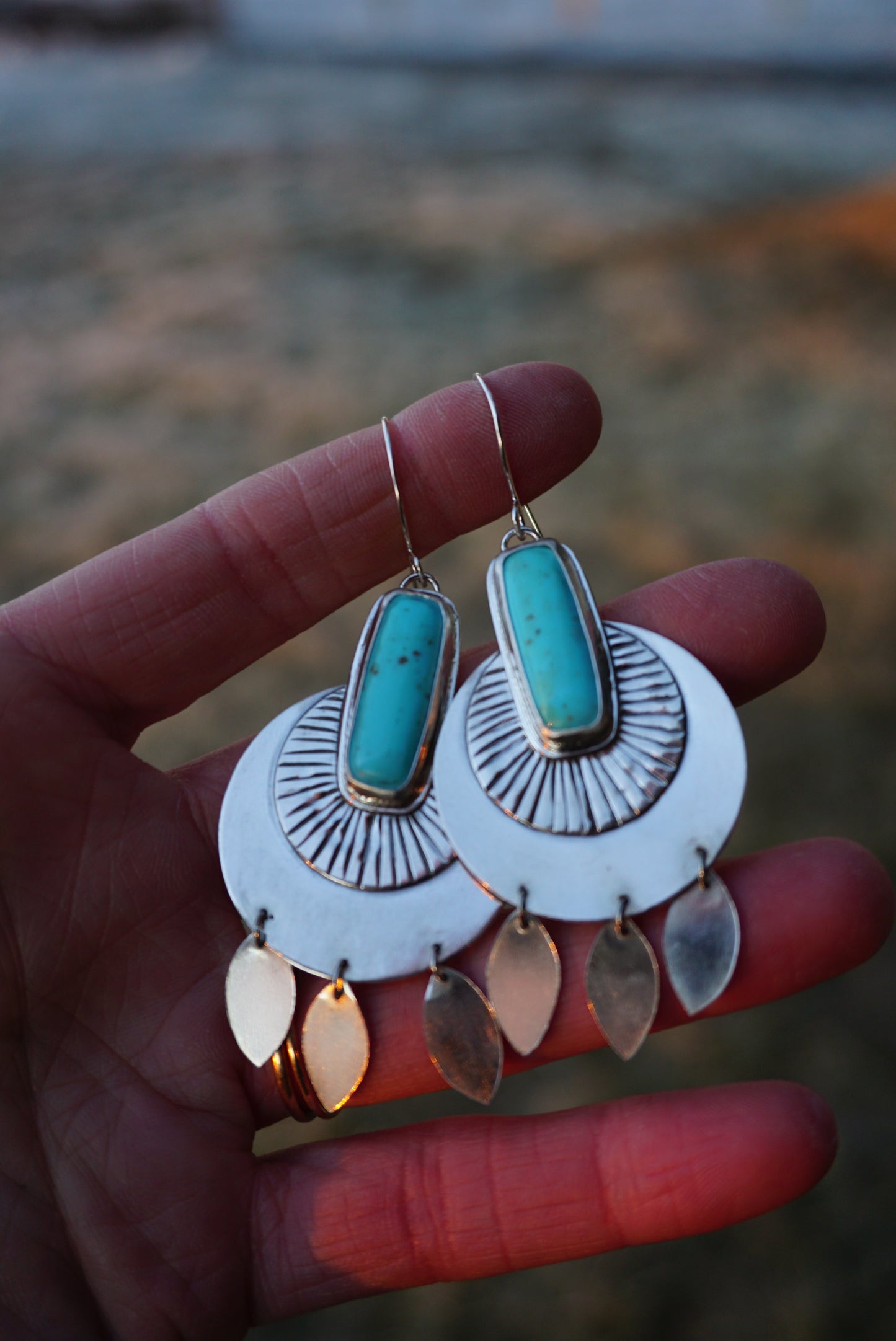 Wanderer Earrings (Kingman)