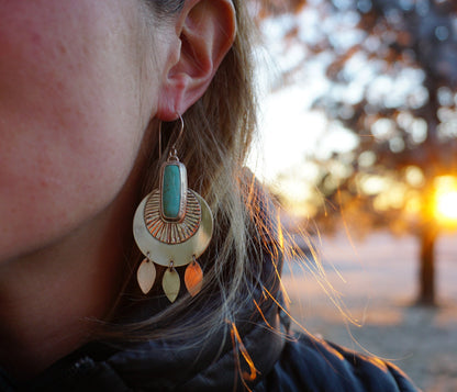 Wanderer Earrings (Kingman)