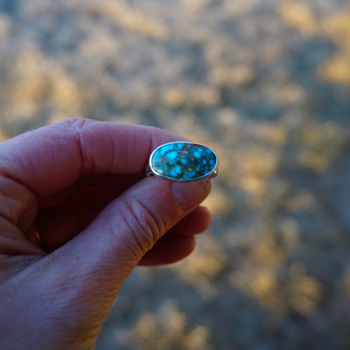 Turquoise Ring (Kingman - 8.75)