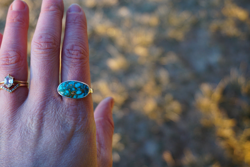 Turquoise Ring (Kingman - 8.75)