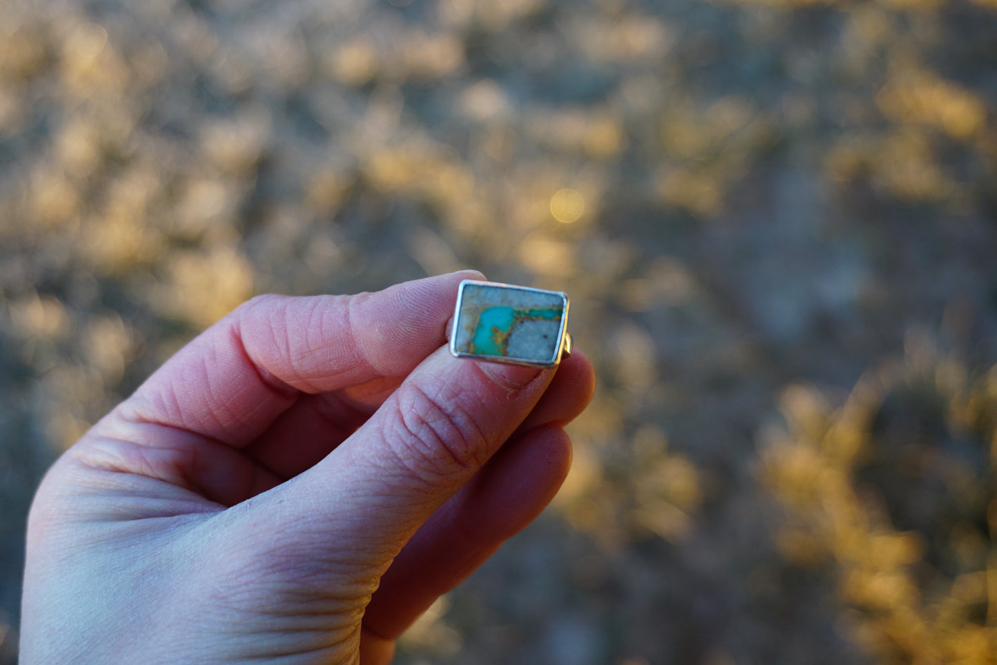 Turquoise Ring (Royston Ribbon - 6.5)