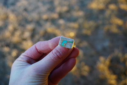 Turquoise Ring (Royston Ribbon - 6.5)