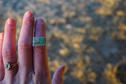 Turquoise Ring (Royston Ribbon - 6.5)