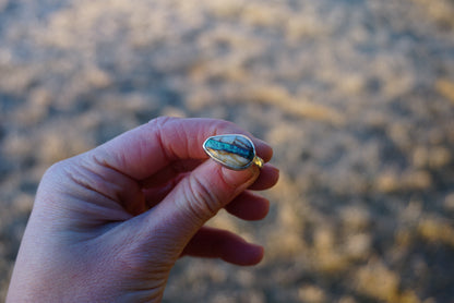 Turquoise Ring (Royston Ribbon - 7)