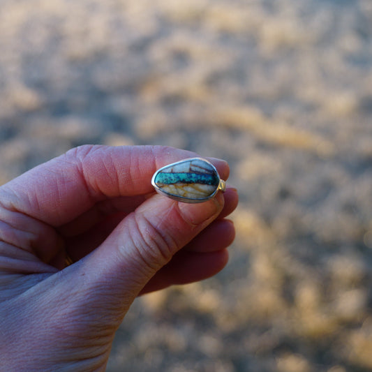 Turquoise Ring (Royston Ribbon - 7)