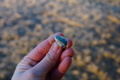 Turquoise Ring (Royston Ribbon - 7)