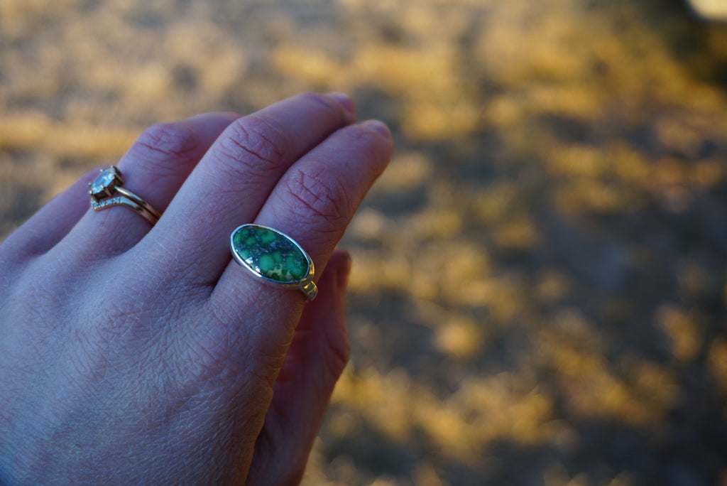 Turquoise Ring (Sonoran Gold - 7.5)