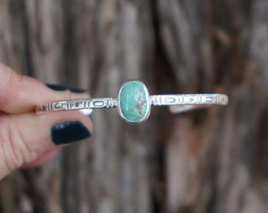 Stamped Cuff Bracelet (Royston)