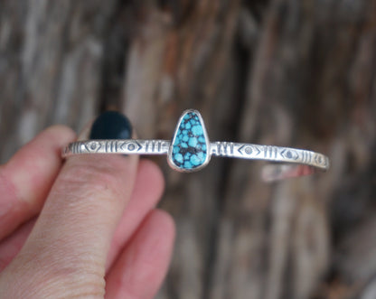 Stamped Cuff Bracelet (Kingman)