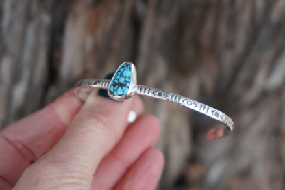 Stamped Cuff Bracelet (Kingman)