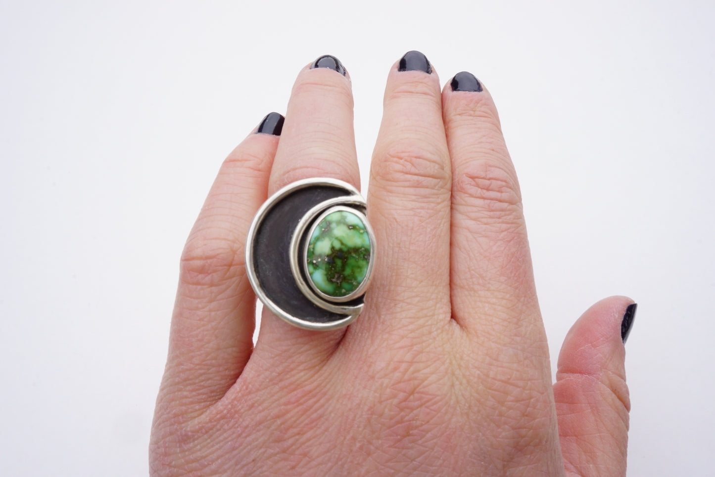 Crescent Moon Ring (size 7.25)