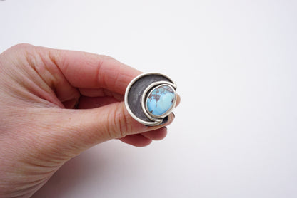 Crescent Moon Ring (size 5.5)